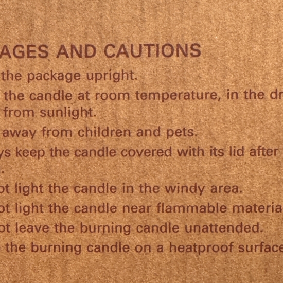 MYSTÈRE BOISÉ | Bougie parfumée en verre laqué blanc de 180 grs