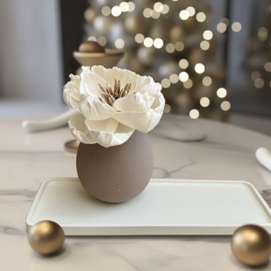 HOME PERFUME DIFFUSER LEONI | Brown chocolate color