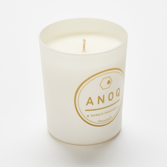 ACCORD AUDACIEUX | Scented candle in white lacquered glass 180 grs