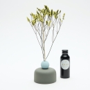 Diffuseur de parfum Ginger Vert | Fleurs séchées diffusantes en vase décoratif