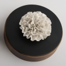 CHAN XL | Porcelain handcraft flower fixed on a wooden box