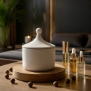 Boîte de Rangement Élégante en Céramique avec Couvercle| COCO L