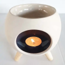 ROUND GREY | Ceramic incense burner for interiors