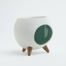 ROUND GREEN | Ceramic incense burner for interiors