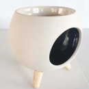 ROUND GREY | Ceramic incense burner for interiors