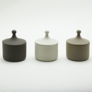 COCO L | Ceramic canister with lid