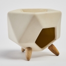 OCTOGO YELLOW | Ceramic incense burner for interiors