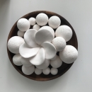 BALI | Porcelain and acacia wood perfume tray