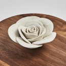 GABI | Decorative wooden box decorated with a ceramic flower