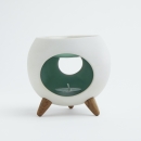 ROUND GREEN | Ceramic incense burner for interiors