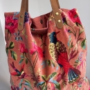 SAC SHOPPER | Velours imprimé Terra 50X45 cm