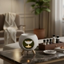 ROUND GREEN | Ceramic incense burner for interiors