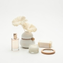 GARBO CRÈME | Vase diffuseur parfum en céramique