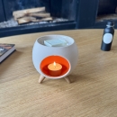 ROUND ORANGE | Brûle-parfum en céramique pour intérieur
