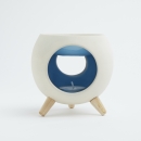 ROUND BLUE | Ceramic incense burner for interiors