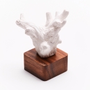 KINO | Decorative sculpture in wood and porcelain