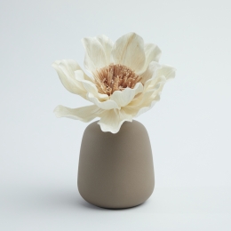 Diffuseur LIPSI | Diffuseur de parfum en céramique avec vase et fleur