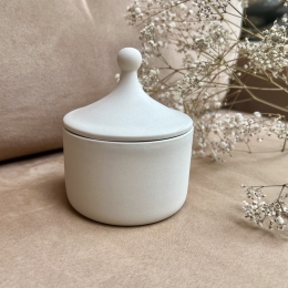 Boîte de Rangement Élégante en Céramique avec Couvercle| COCO L