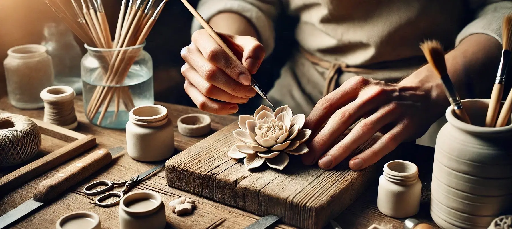 Meticulous handcrafted porcelain work by Anoq artisan fragrance diffuser